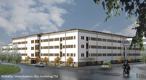 Construction Logistics Solution for University Hospital of Umeå