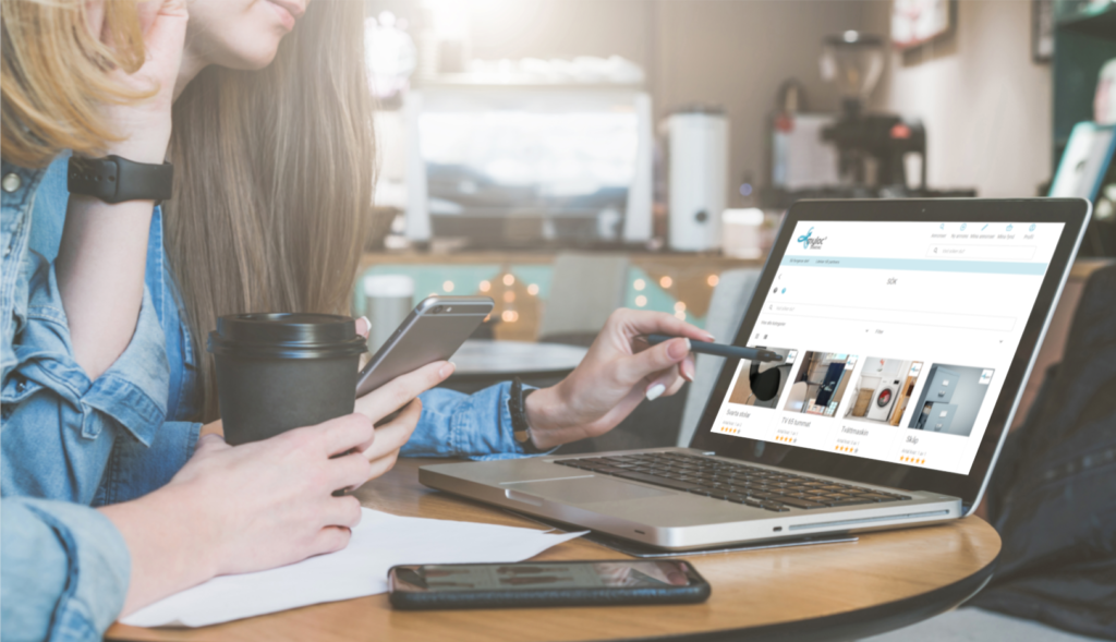 myloc sharing kvinnor logistik logistics dela cirkulär ekonomi