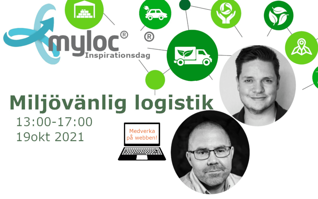 Joachim Fagerstrand Langvik & Magnus Bergström from Logiq speakers at Myloc’s Inspirational Day!