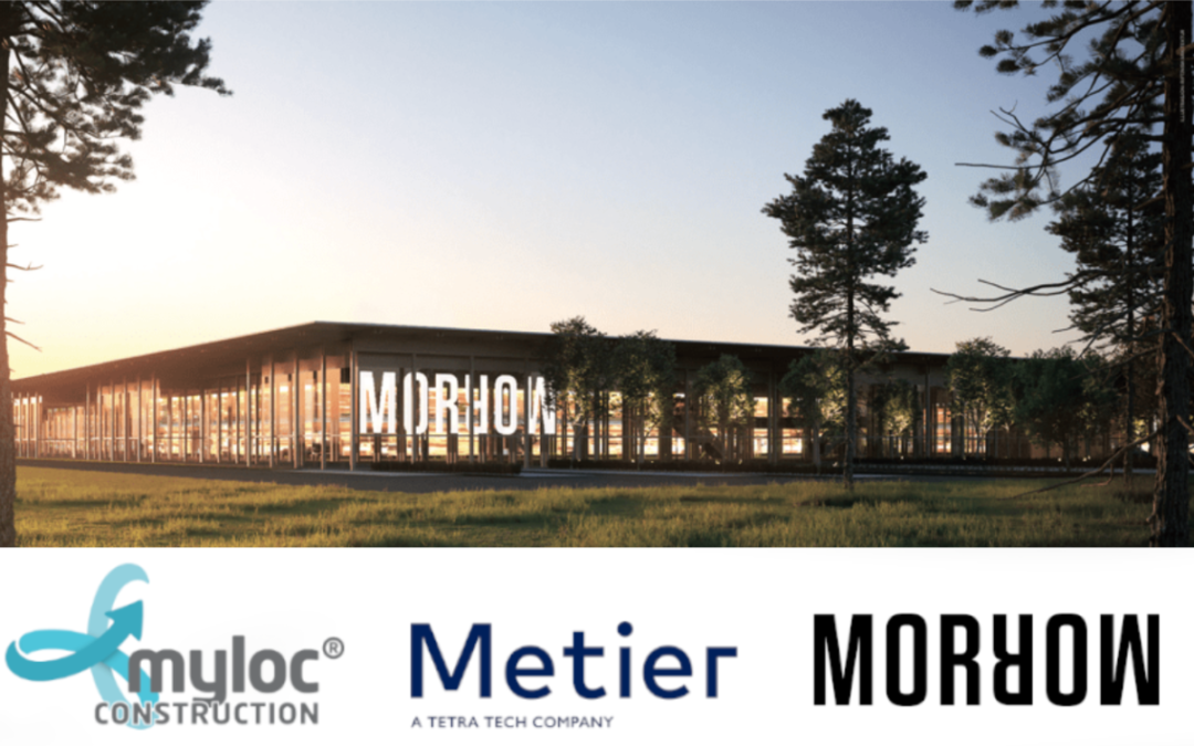 Metier och Myloc utvecklar logistiken för Morrow Batteries