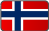 Norges flagga knappformat